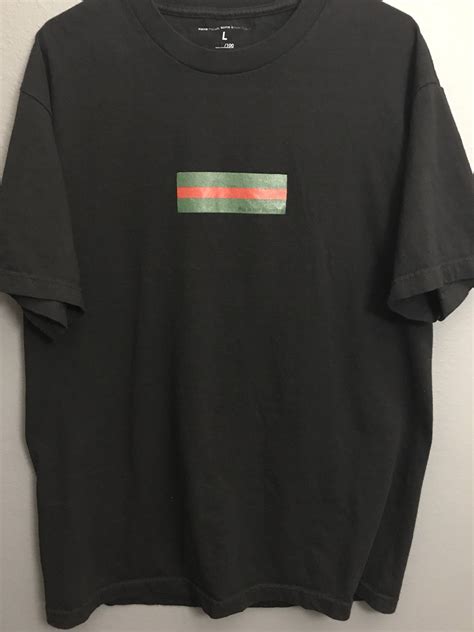 this is not supreme gucci t|This Is Not SUPREME x GUCCI BOX LOGO Some Notice, Some .